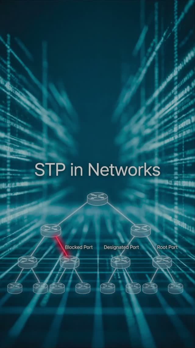 STP: почему сеть не падает от петель? #network #stp #rstp #fyp