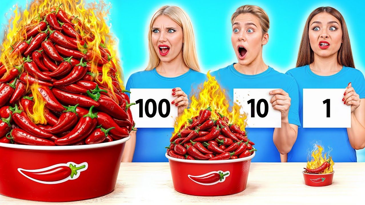 100 Слоев Еды Челлендж _ Фантастические Кухонные Рецепты