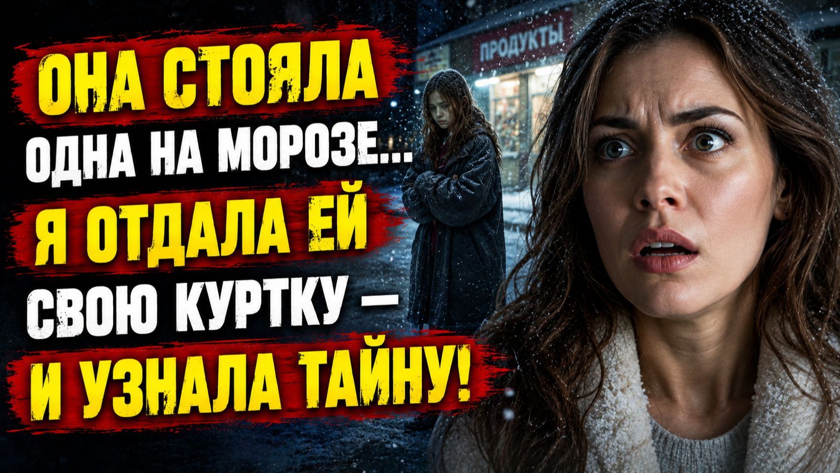 Истории из жизни | Девочка стояла одна на морозе, а её записка изменила всё | Аудио рассказы