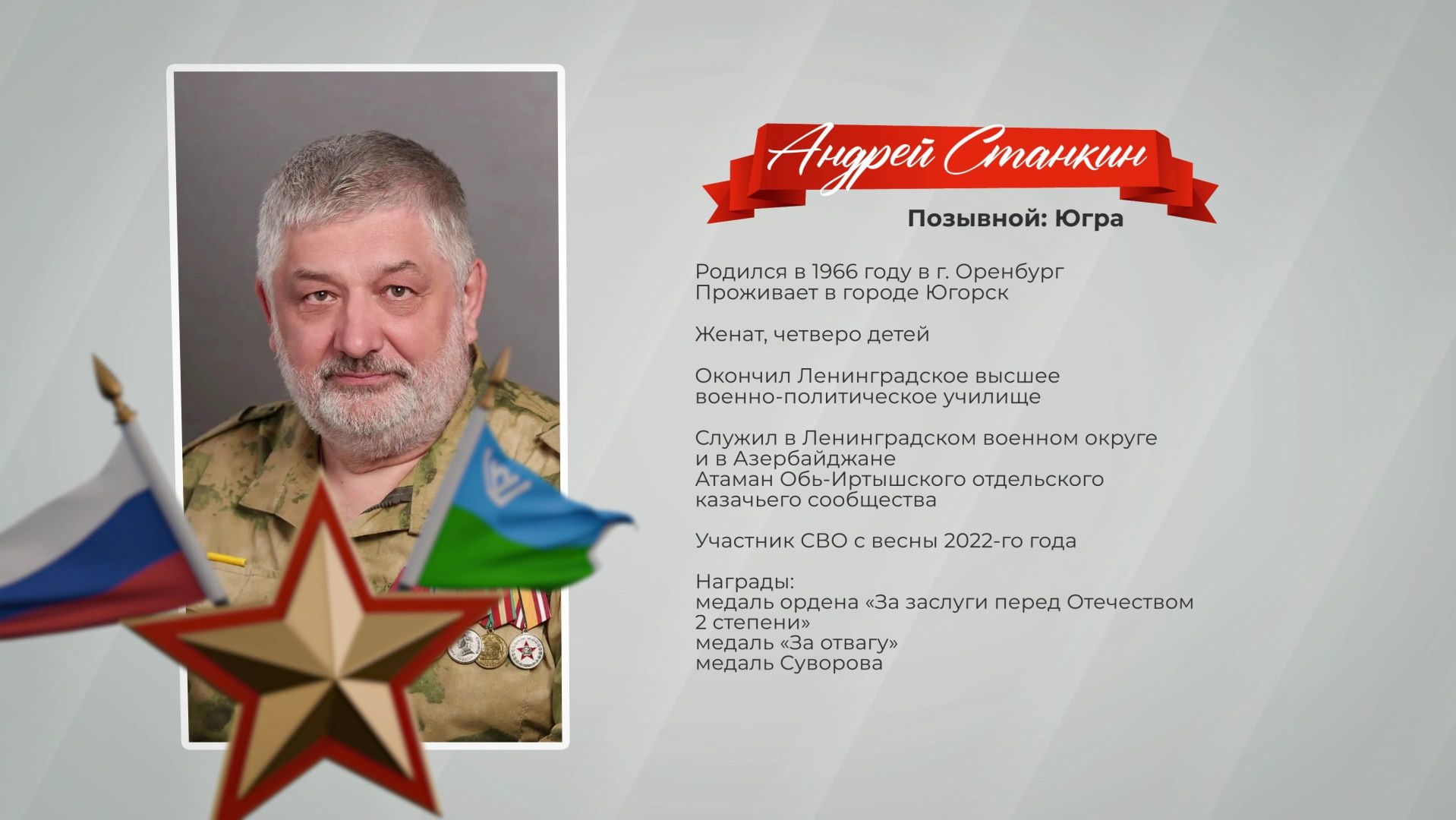 Герои среди нас. Позывной «Югра»