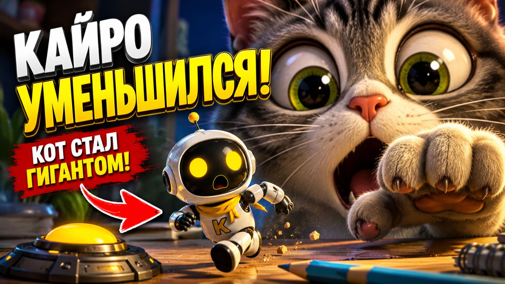 КАЙРО УМЕНЬШИЛСЯ / МУЛЬТФИЛЬМ 😱