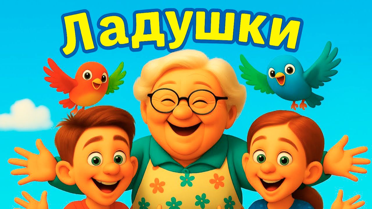 Ладушки песенка   Русская Потешка  Развивающие Песенки для малышей