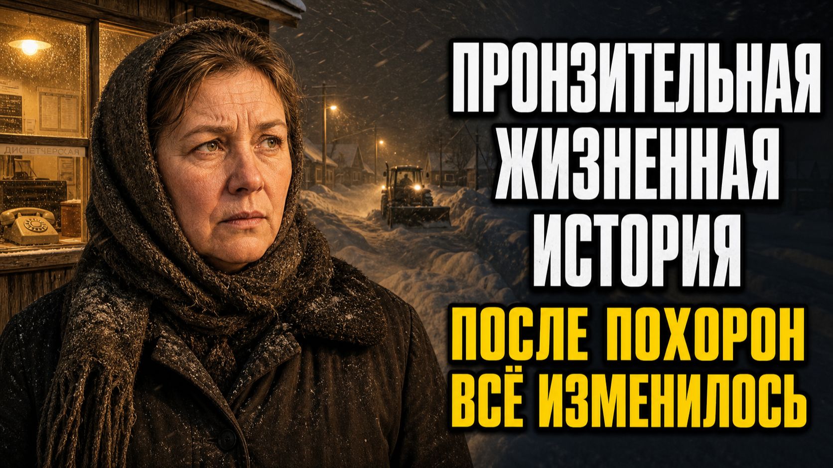 ПОСЛЕ ПОХОРОН БРАТ ОСТАВИЛ ЦЕЛУЮ УЛИЦУ ПОД СНЕГОМ… Она узнала, зачем он сослался на отца