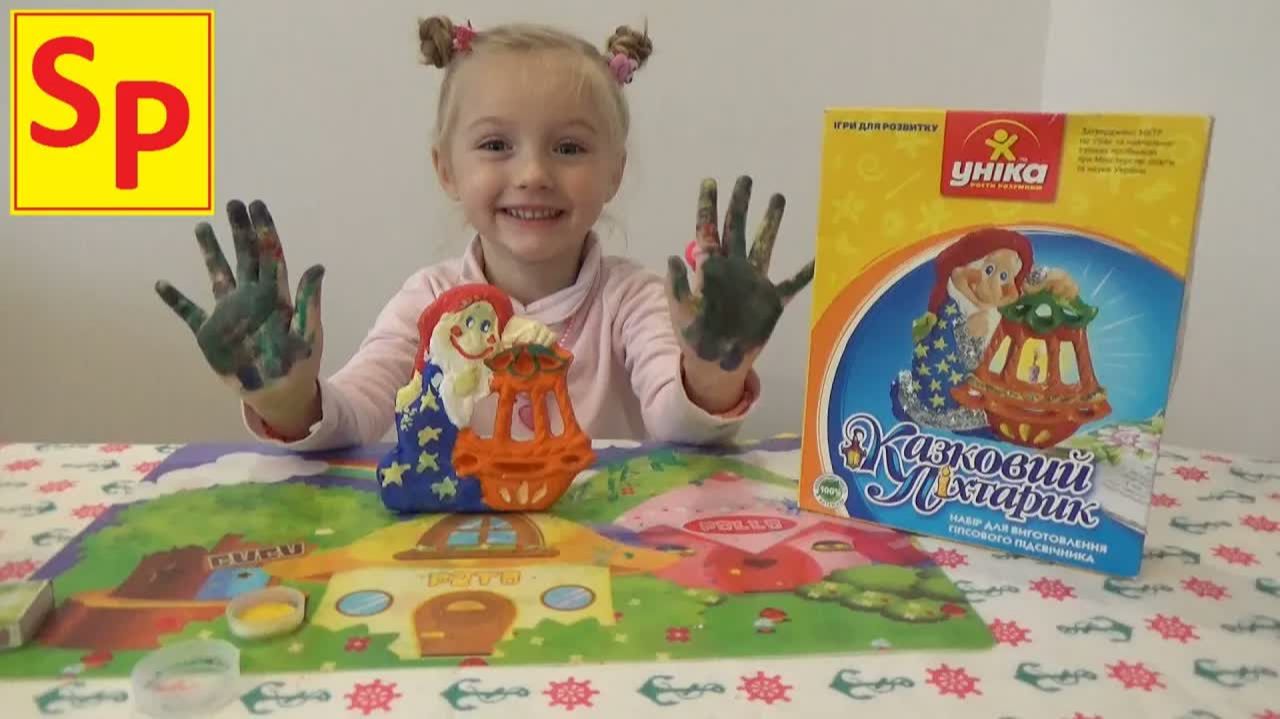 Новогодний фонарик из гипса учимся делать, раскрашивать и зажигать