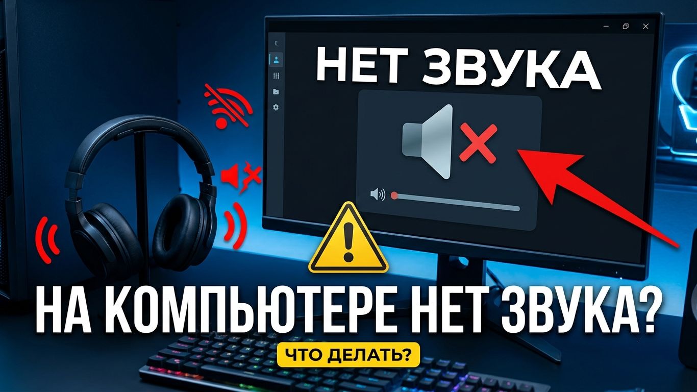 Пропал звук на компьютере или ноутбуке? РЕШЕНО! Что делать в Windows 10 и 11