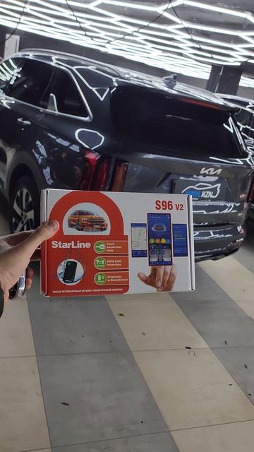Kia Sorento - установили StarLine S96 и электропривод крышки багажника