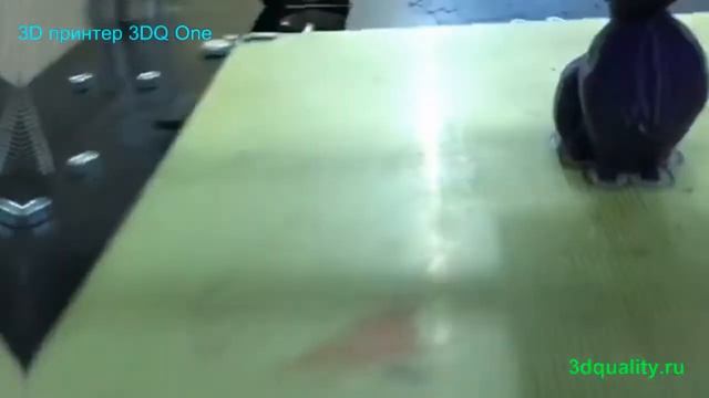 Печать игрушки в виде  собачка на 3D принтере 3DQ One