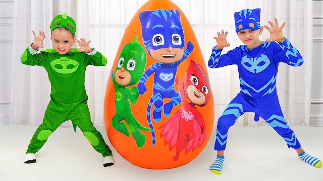 Vlad And Niki Play Giant Eggs Surprise With Toys