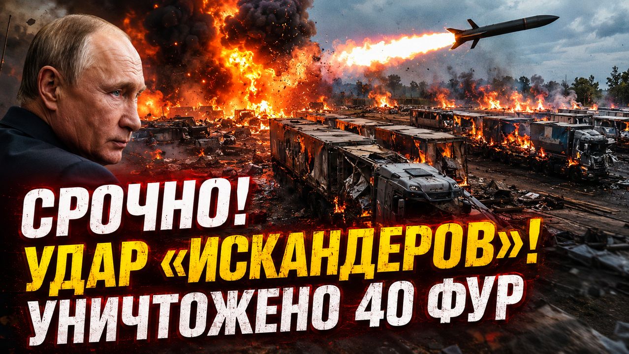 СРОЧНО. Удар Искандеров уничтожено 40 фур