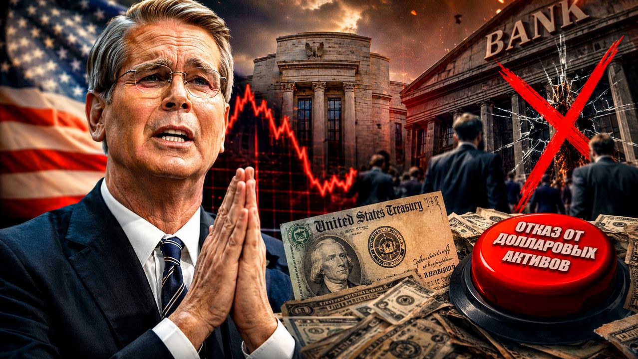 Bessent BEGS Investors To Keep Buying US Treasuries As Banks CANCEL Dollar Assets