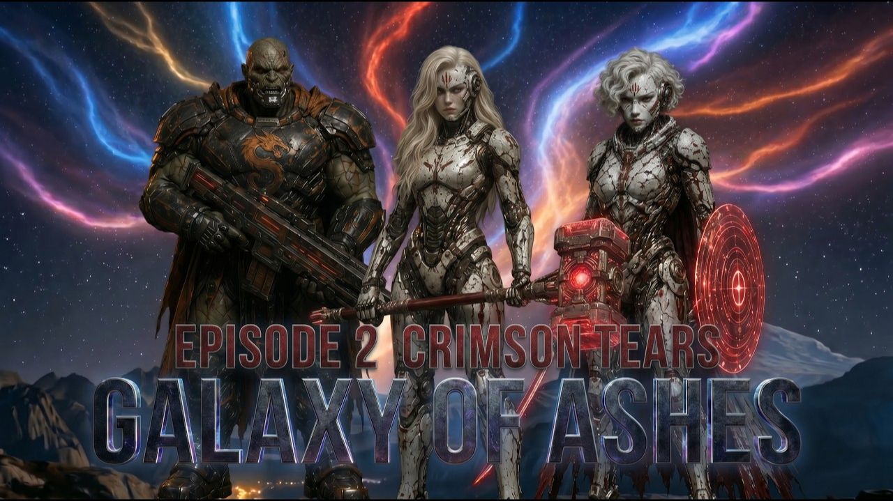 Galaxy of Ashes  Episode 2: Crimson Tears Full Cinematic AI Film