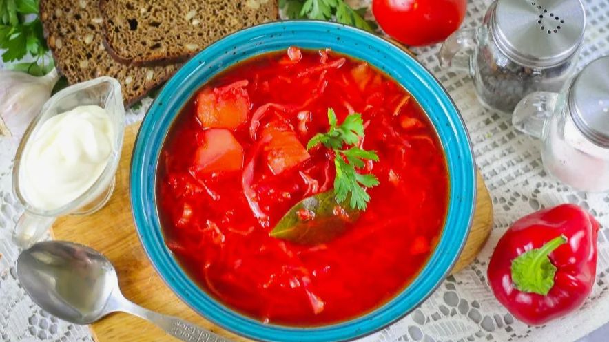 Борщ по-Болгарски.