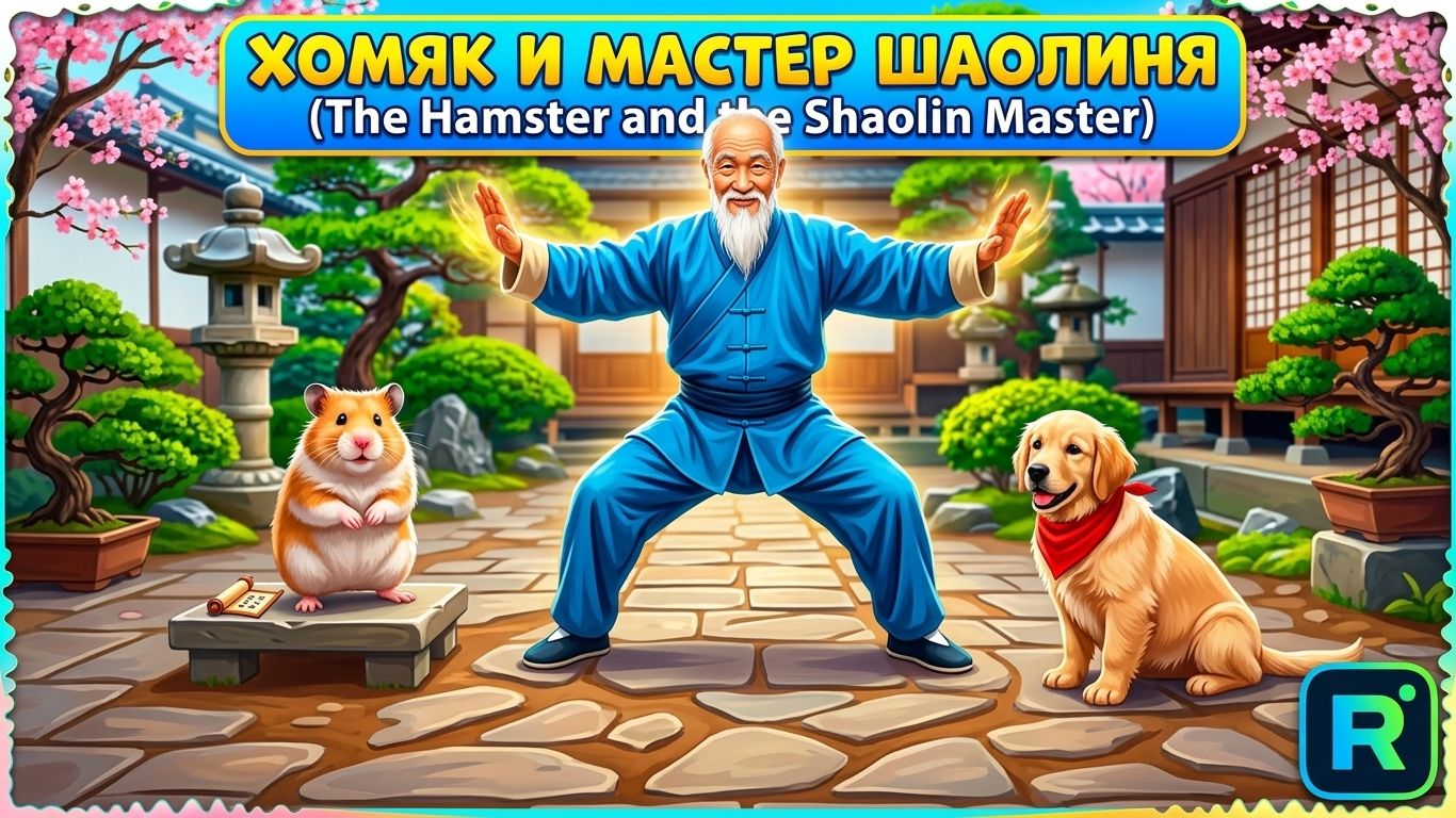 Хомяк и мастер Шаолиня