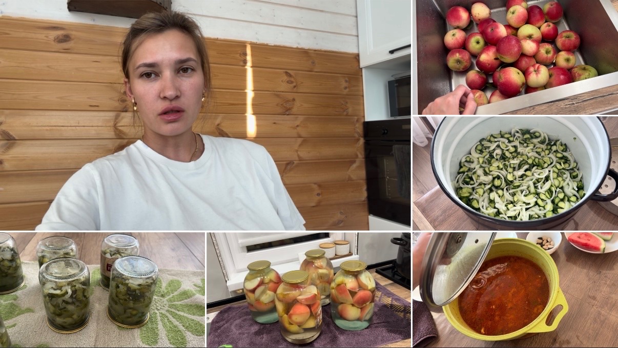 Весь день на кухне! Салат и компот на зиму🔥 закрыла Дзен Премиум❗️