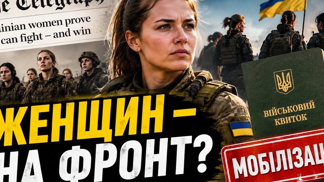 Женская мобилизация всё ближе? Британцы уже готовят почву. #новости #украина #россия