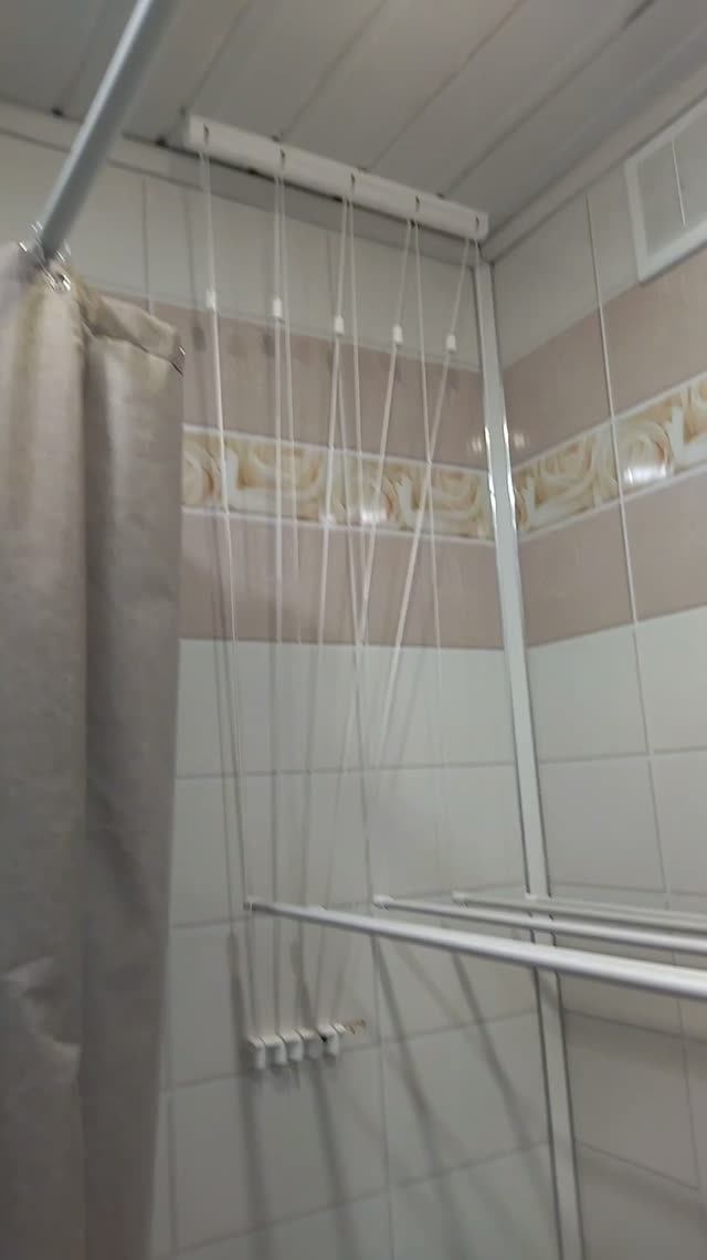 Потолочная сушилка лиана на балкон или в ванну, установка своими руками: ставим регулируем проверяем