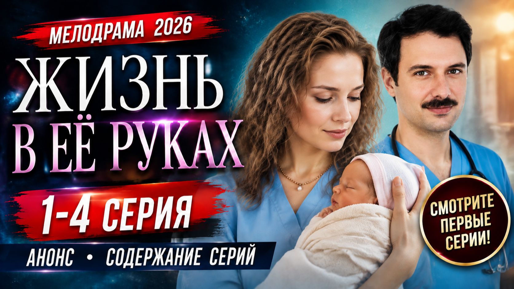 Жизнь в её руках 1 2 3 4 серия (Мелодрама 2026). Анонс содержание серий