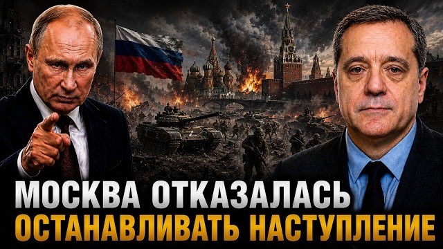 МОСКВА ОТКАЗАЛАСЬ ОСТАНАВЛИВАТЬ НАСТУПЛЕНИЕ