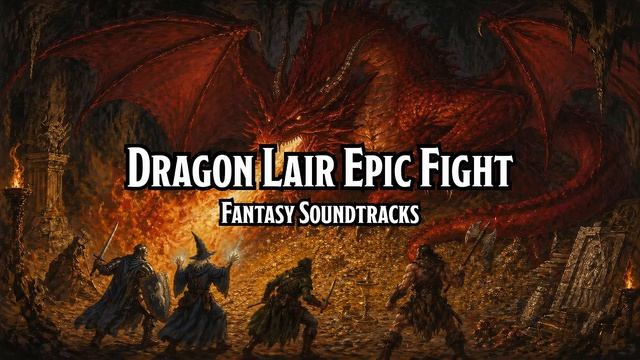 Dragon Lair Epic Fight D&D TTRPG Battle Combat Fight Music 1 Hour By RPG Soundtracks