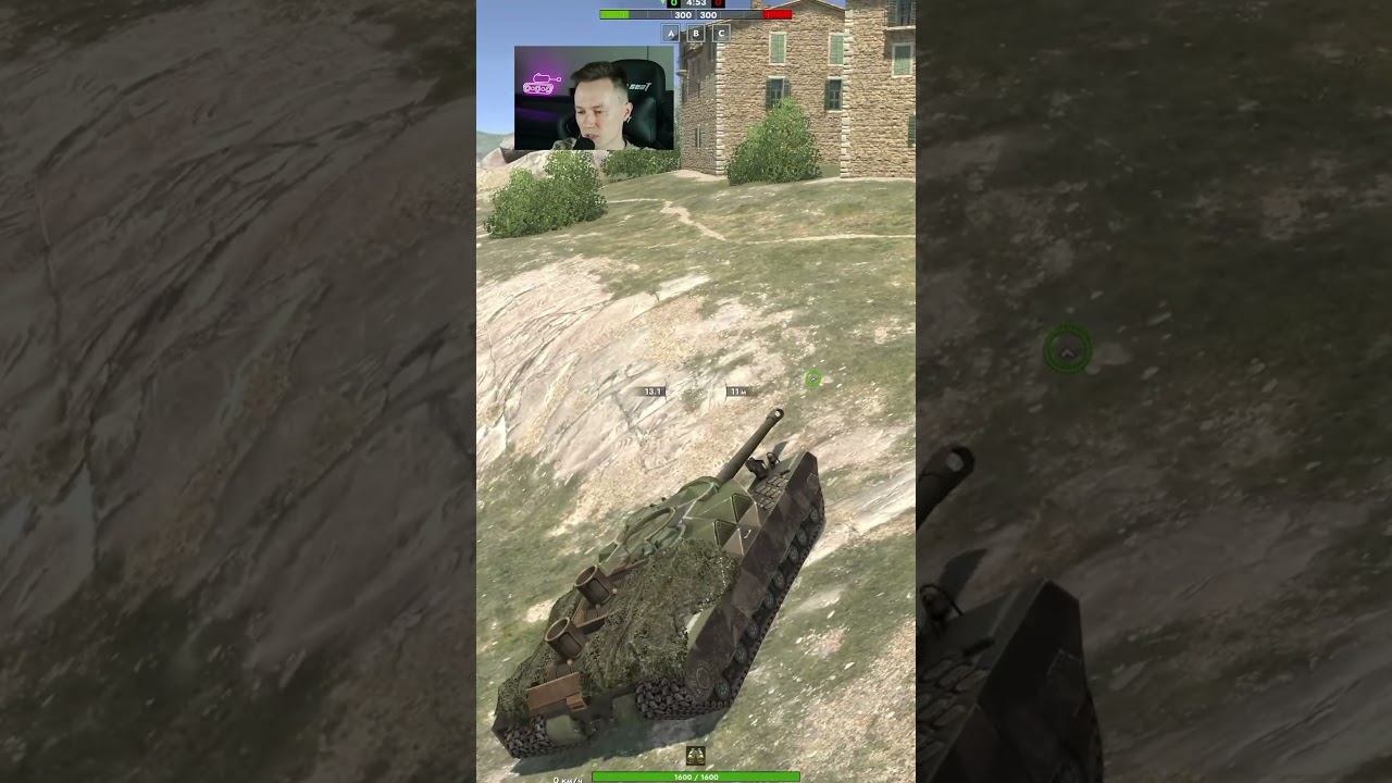 Сток T-95 Vs гора Кастильи Tanks Blitz