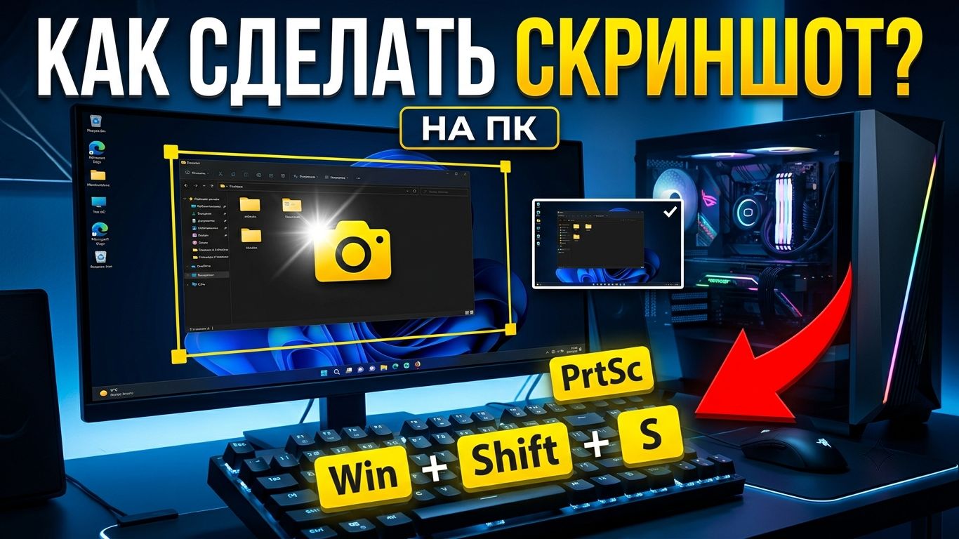 Как сделать скриншот на компьютере или ноутбуке | Все способы для Windows 10/11