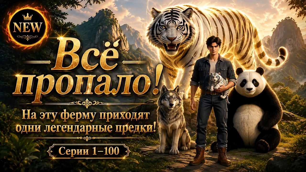 На ферму пришли легендарные предки Мифические звери несут ему сокровища Китайская дорама Аниме