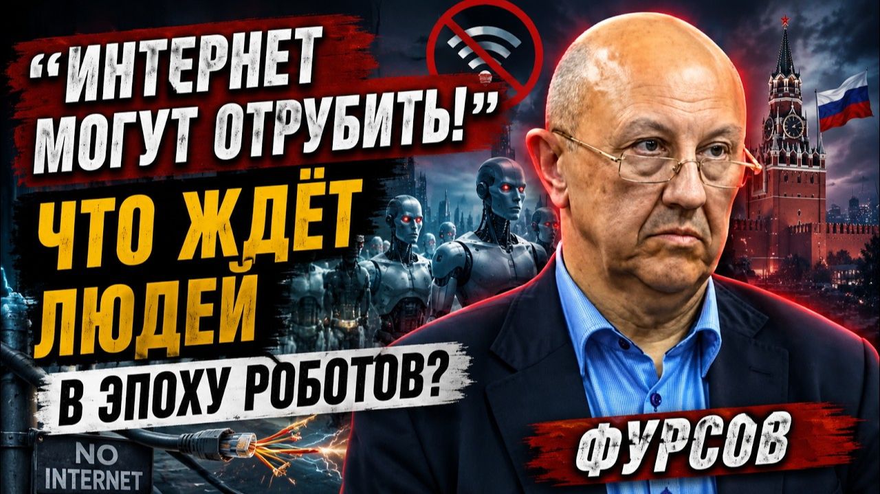 Фурсов Интернет могут отрубить Что ждёт людей в эпоху роботов