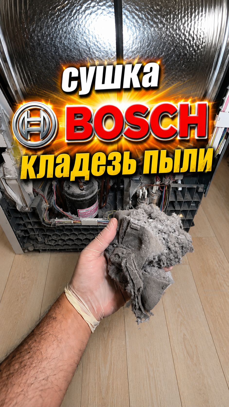 Сушильная машина Bosch WTR85V20OE Serie 4 - профессиональная чистка парогенератором в Москве на дому