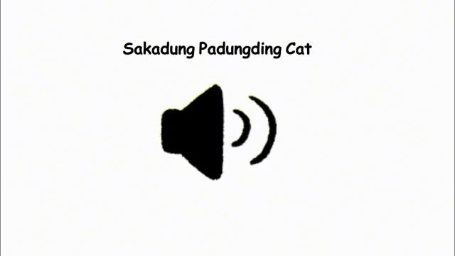 Sakadung Padungding Cat