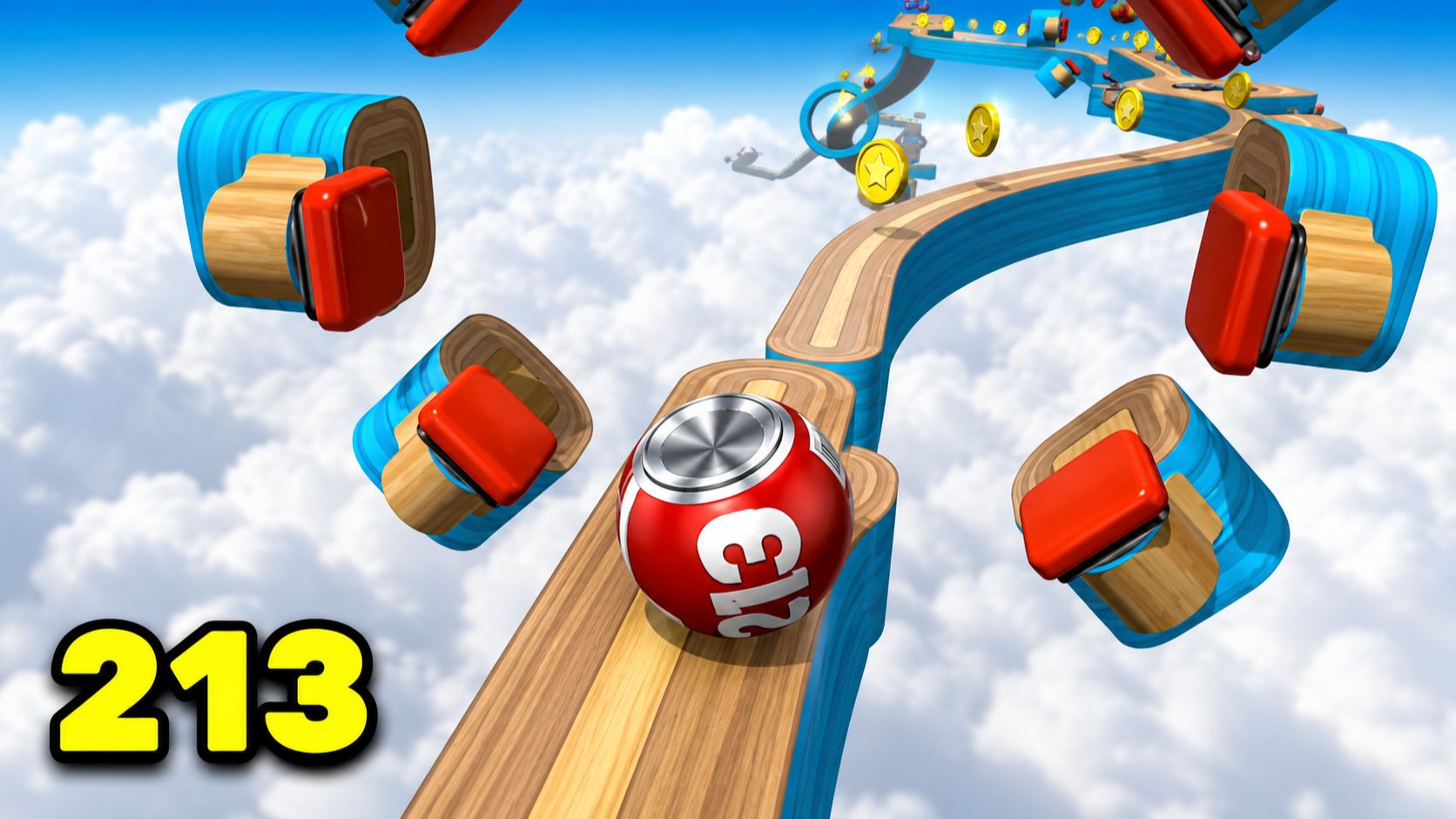 Going Balls | уровень 213-215 | спидран геймплей