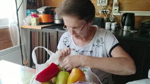 Заказ из Перекрёстка. Обзор покупок.