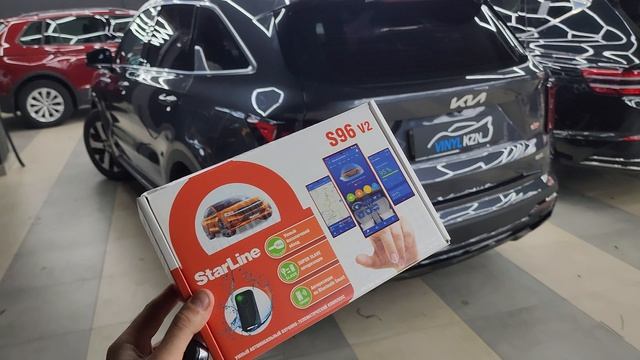 Kia Sorento - установили StarLine S96 и электропривод крышки багажника