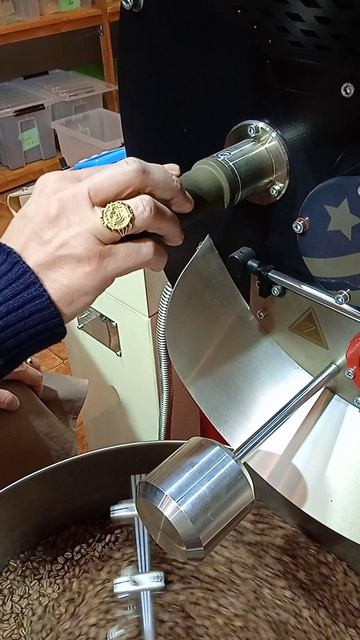 Обжарка кофе в ростерии GranoFactura