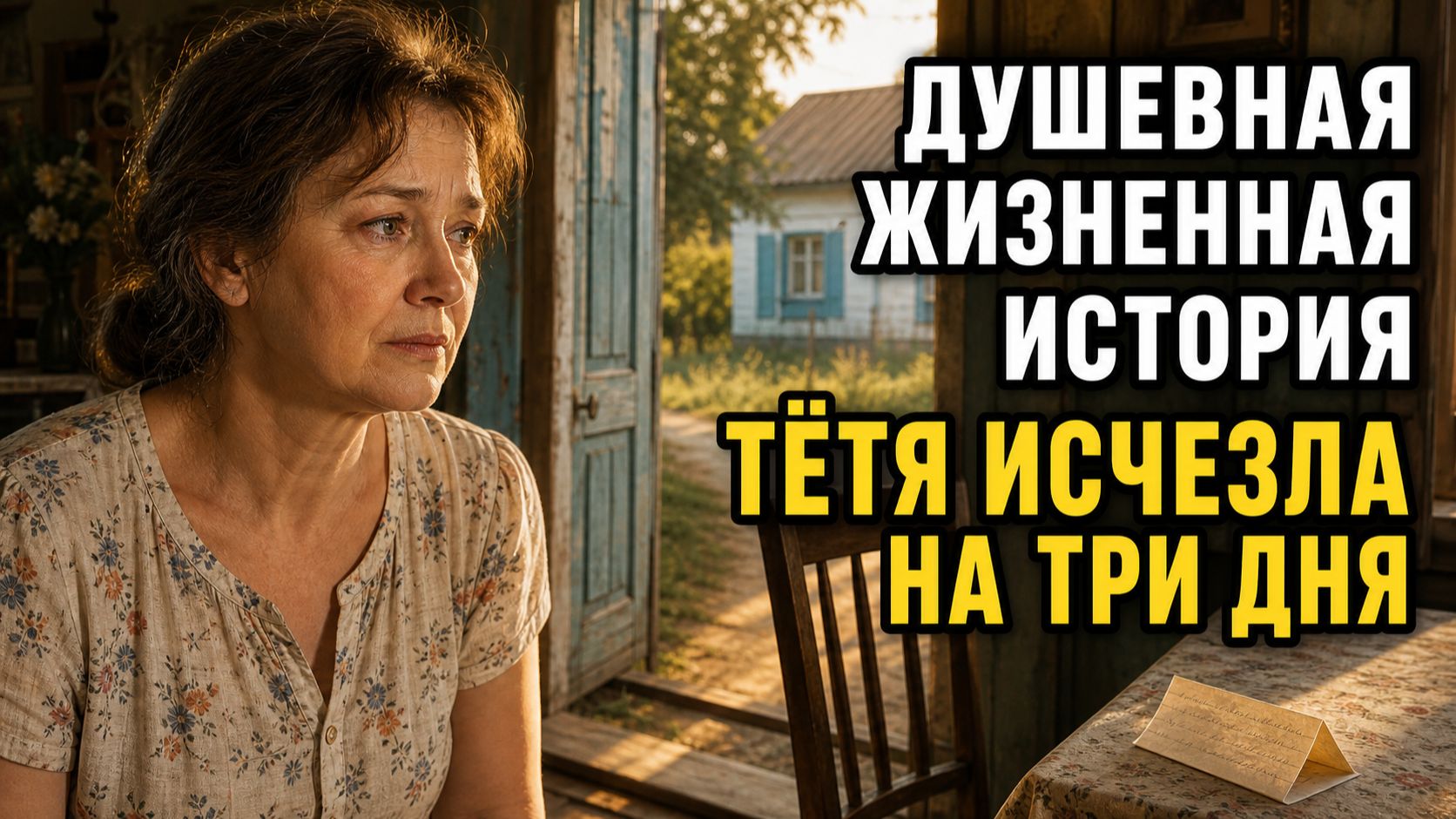 ТРИ ДНЯ ЕЁ ИСКАЛА ВСЯ СЕМЬЯ… Записка у давней подруги раскрыла ПРАВДУ ОБ ОДИНОЧЕСТВЕ