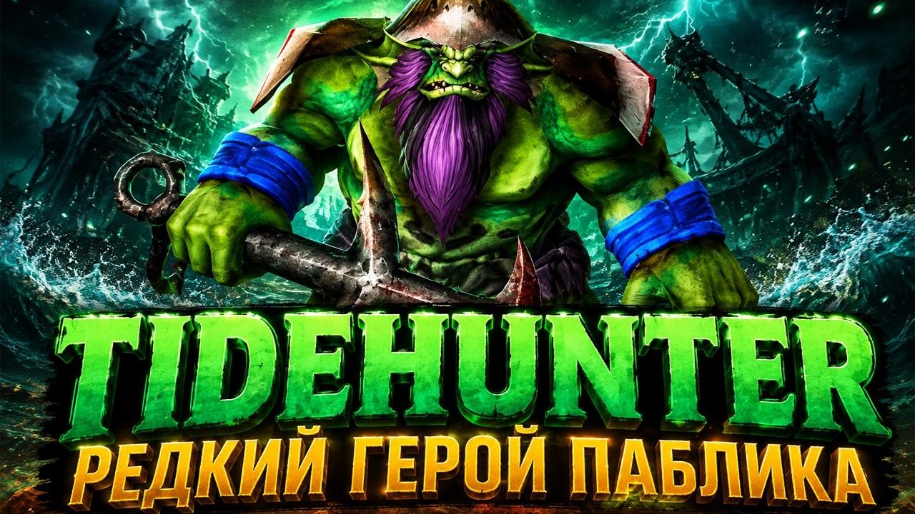 ТАЙДХАНТЕР - РЕДКИЙ ГОСТЬ НАШЕЙ ИГРЫ!