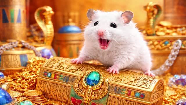 Хомячок сбегает из волшебного лабиринта 🐹 Пушистик в деле