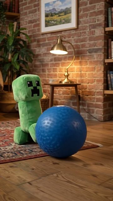 КРИПЕР КАТАЕТСЯ Артикул на ВБ: 595670646 #крипер #майнкрафт #minecraft #майн