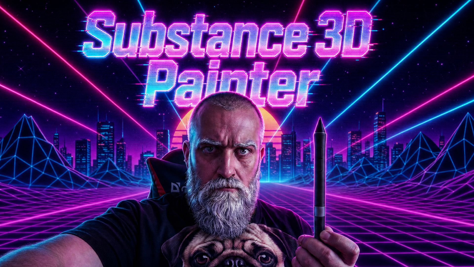 Substance 3D Painter. Урок № 1. Навигация. Интерфейс.