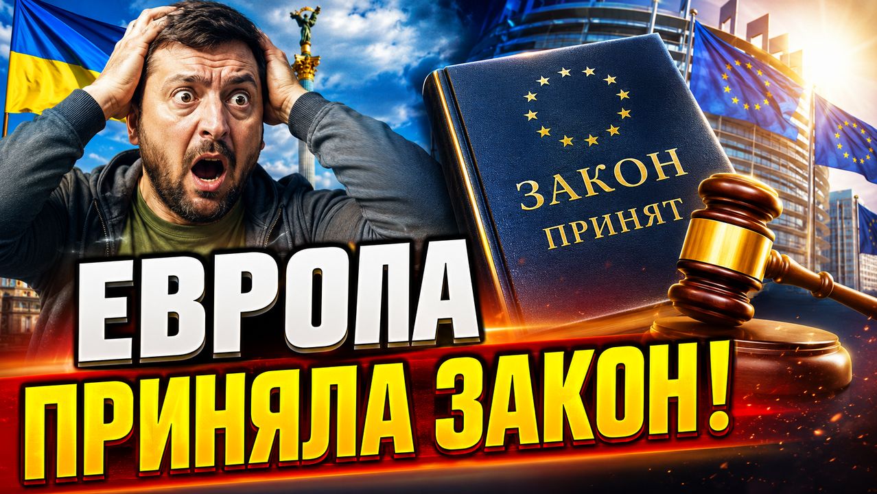 Украинцы Такого не Ждали !!! ЕВРОПА ПРИНЯЛА ЗАКОН 