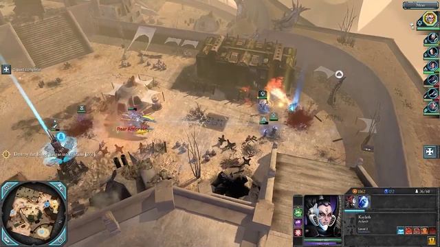 WH40K DoW2 Retribution Прохождение кампании за Эльдаров Часть 3. Argus Settlement