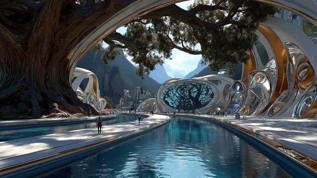 Future Ocean City 2100 (4K)  Floating Utopia & AI Life Above Water