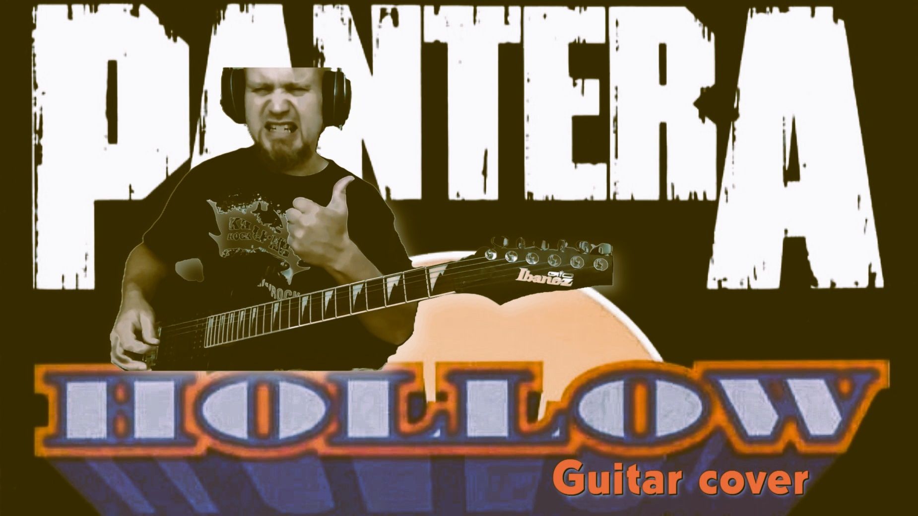 АНДРЭСПб - Hollow Pantera Guitar cover Еb Tuning