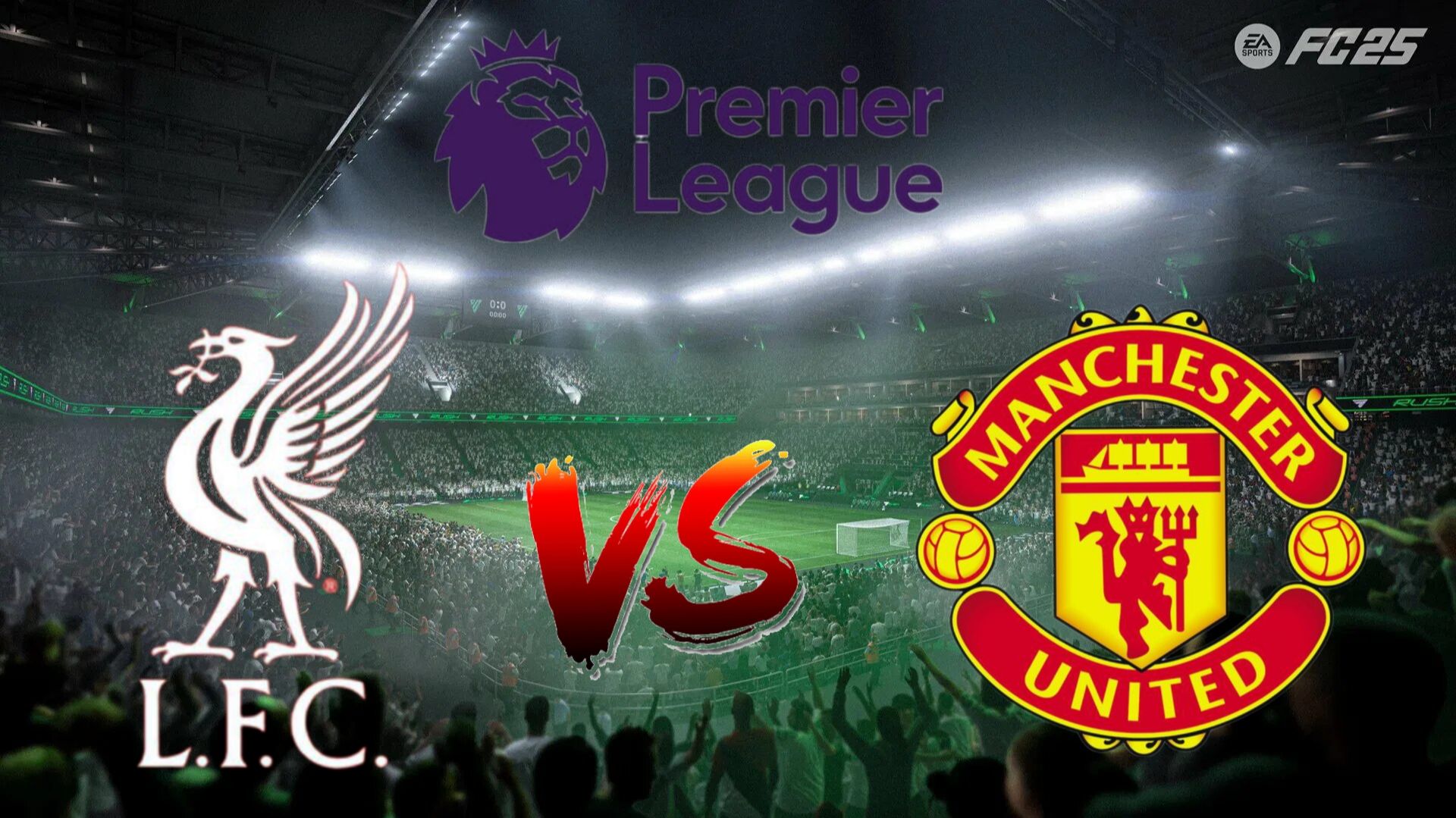 Футбольная классика в EA Sports FC 25: Ливерпуль vs Манчестер Юнайтед