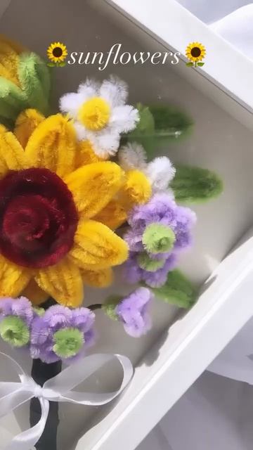 Подсолнухи #flowers #handmade #florist #bouquet #daisy #синельнаяпроволока #цветыизпроволоки