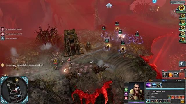 WH40K DoW2 Retribution Прохождение кампании за Имперскую гвардию Часть 10. Arena Perimeter