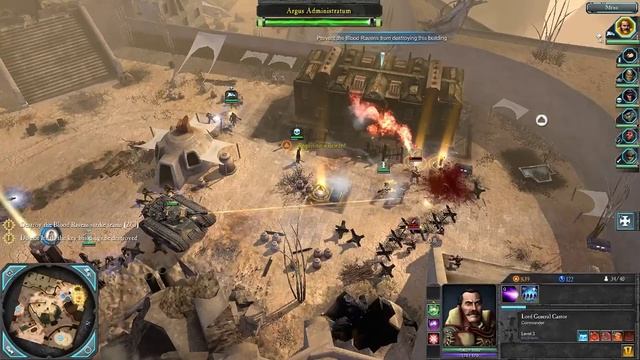 WH40K DoW2 Retribution Прохождение кампании за Имперскую гвардию Часть 3. Argus Settlement