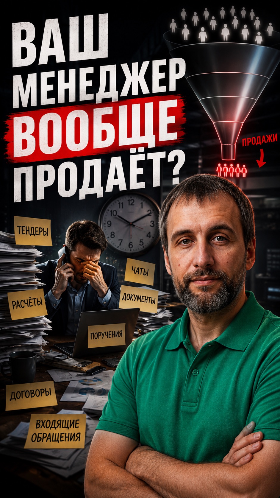 Ваш менеджер по продажам вообще продает?
