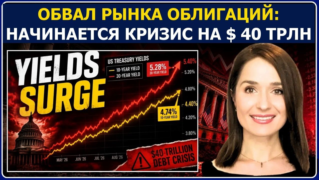 Кризис облигаций на $40 трлн Вашингтон теряет контроль