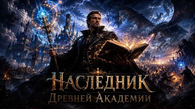 Аудиокнига Полностью Фантастика - Попаданцы Наследник Древней Академии Книги 1 - 6