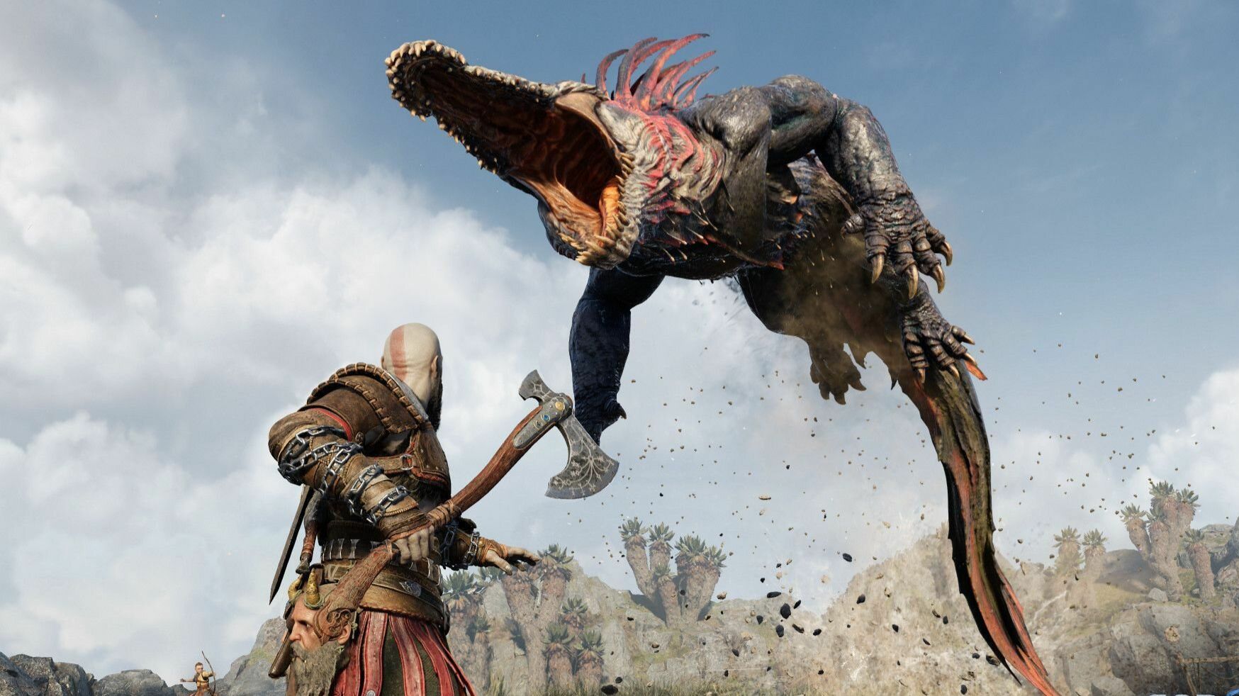 GOD Of WAR(1080P) - Фрейя и сын